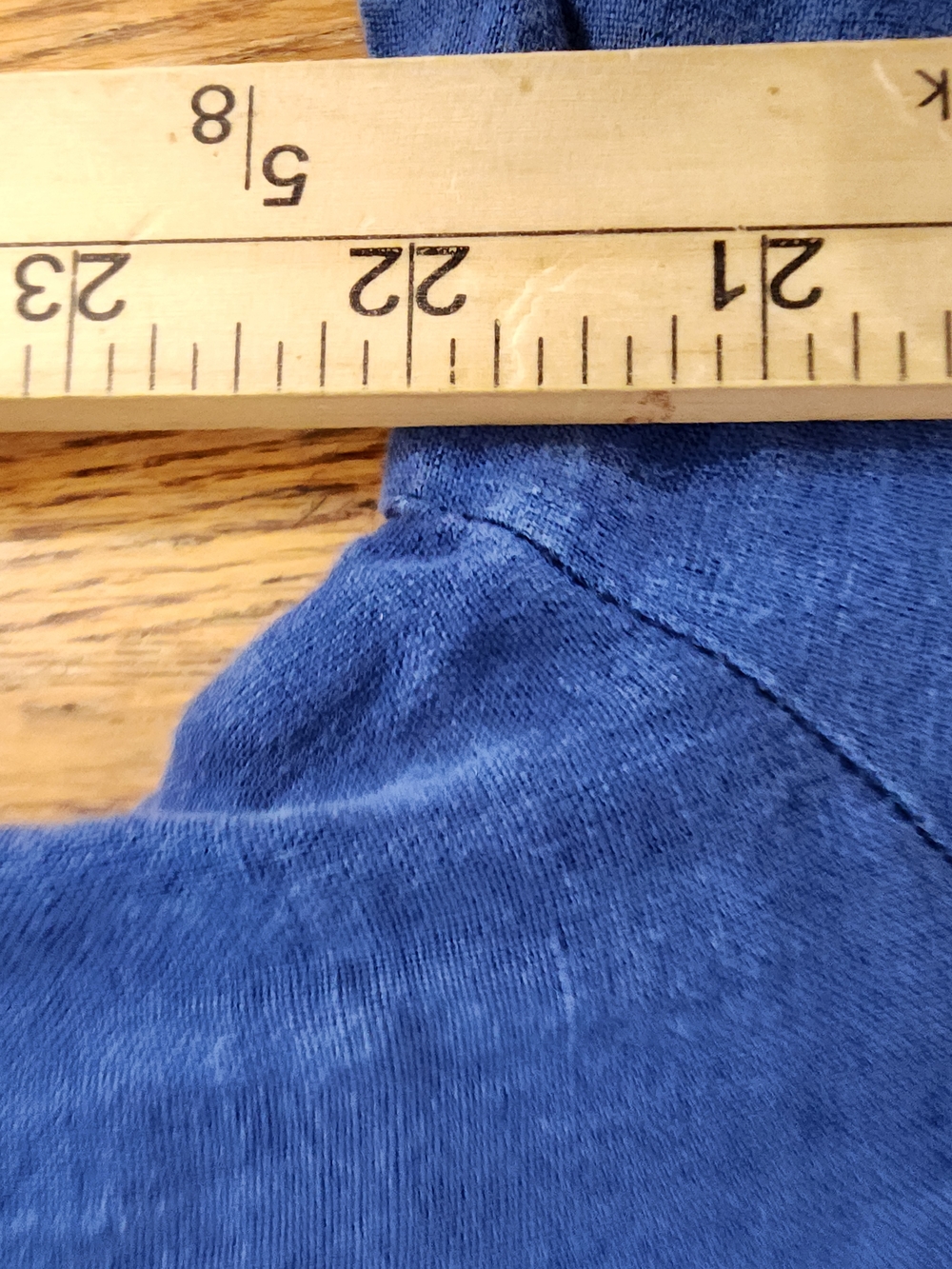 MATCH POINT Linen Blue Tiered Ruffle Dress - Picture 6 of 7